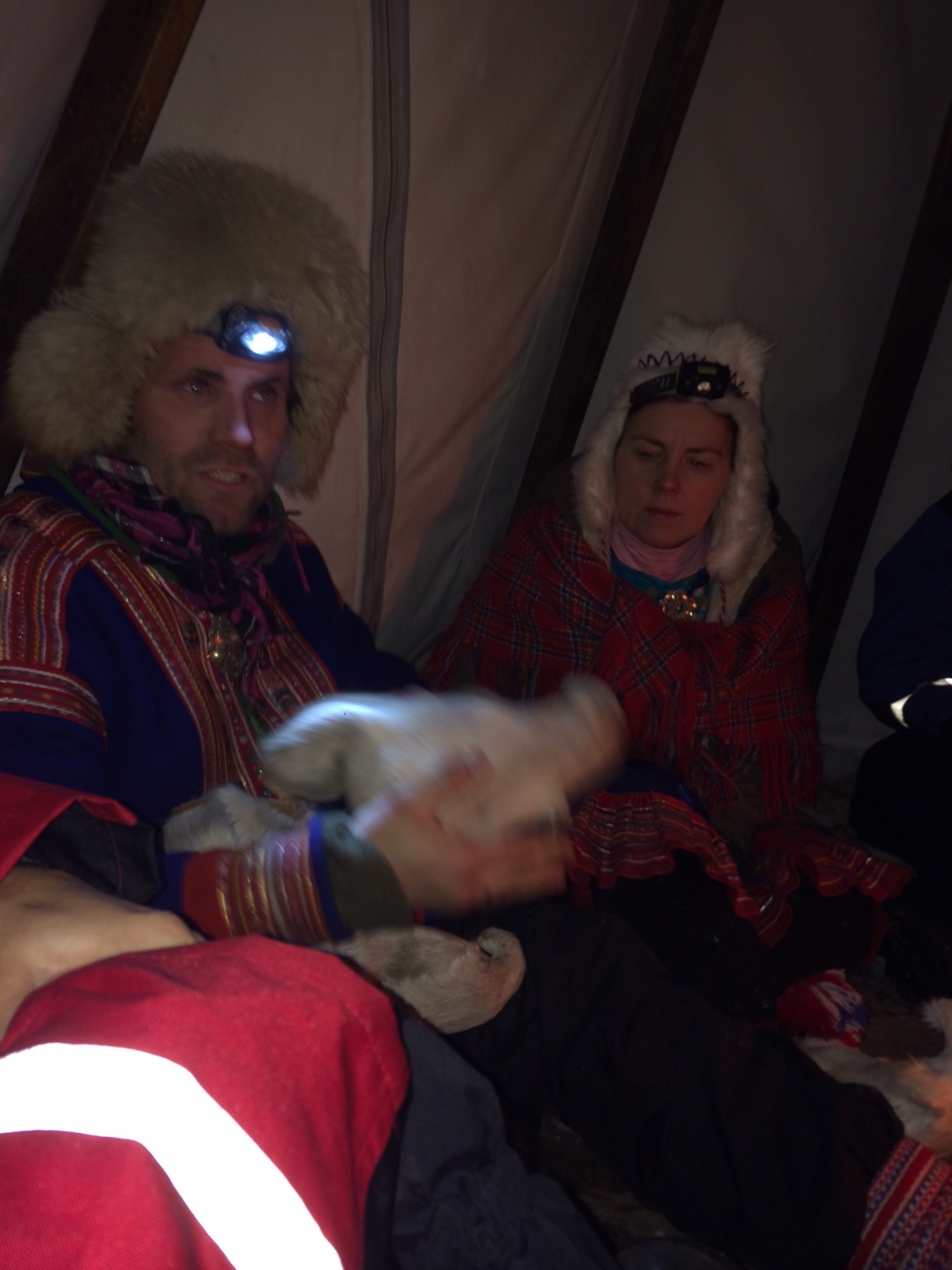 Experiencia en campamento con la cultura Sami